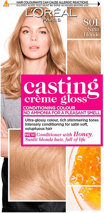 Casting Crème Gloss 801 Satin Blonde Semi Permanent Hair Dye